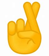 Image result for Fingers Crossed Emoji Transparent