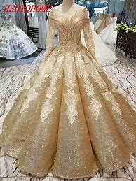 Image result for Gold Silk Ball Gown