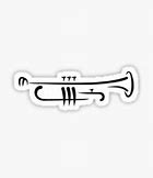 Image result for Trumpet Stickers