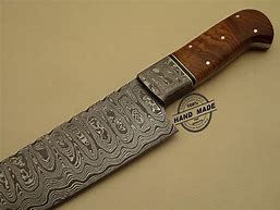 Image result for Damascus Steel Kitchen Knife