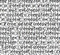 Image result for Minecraft Creepy Text Generator