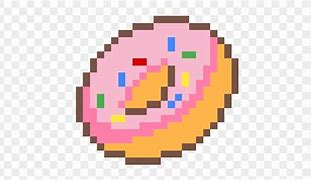 Image result for Really Easy Pixel Art Donut