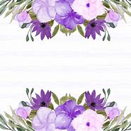 Image result for Purple Spring Flower Border