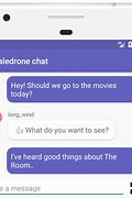 Image result for Chat Android Preview