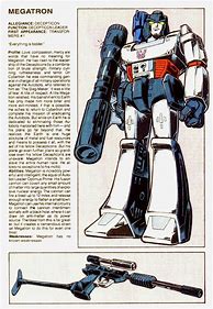 Image result for Megatron Comics Vines