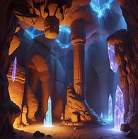 Image result for Glowing Crystal Cave