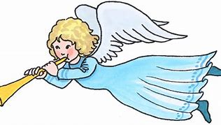 Image result for Angel Blowing Horn Clip Art