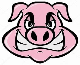 Image result for Mad Pig Cartoon