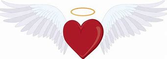 Image result for Angel Heart Drawing