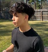 Image result for Low Taper Fade with Fluffy Hair