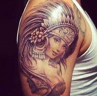 Image result for Aztec Princess Tattoo