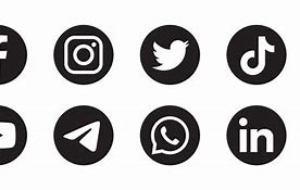 Image result for No Social Media Icon Black