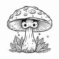 Image result for Trippy Mushroom Drawing