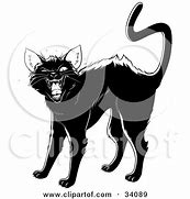 Image result for Evil Black Cat Art