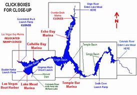 Image result for Lake Mead Map