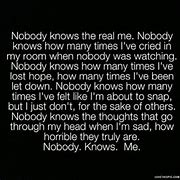 Image result for No Body Knows Lyrics