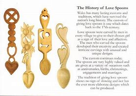 Image result for Welsh Tradition Love Spoons