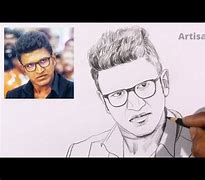 Image result for Puneeth Rajkumar Drawing Photos