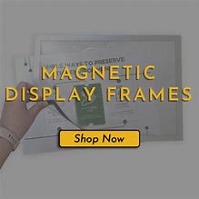 Image result for Acrylic Magnetic Display Frames