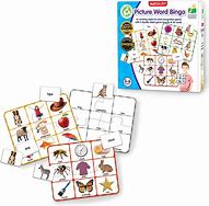 Image result for Picture Word Bingo the Learning Journey