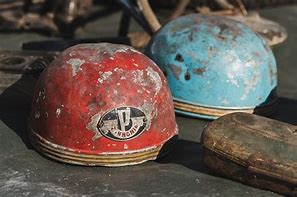 Image result for Old Weld Helmet