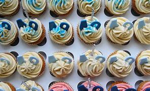 Image result for Pull Apart Yellow Cupcakes 40th Birthday