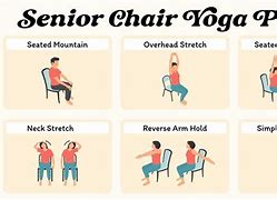 Image result for Beginner Chair Yoga