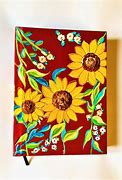 Image result for Hardcover Journal Hand Painted Cover