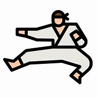 Image result for Karate Icon No Background