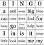 Image result for Bingo Word Images