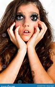 Image result for Beautiful Woman Face Terrified