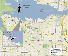 Image result for Vancouver Cruise Ship Terminal Map