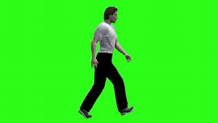 Image result for Man Walking Alone Green Light