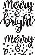 Image result for Merry and Bright Christmas Clip Art