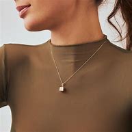 Image result for Gold Cube Eye Necklace