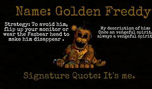 Image result for Gonden Freddy