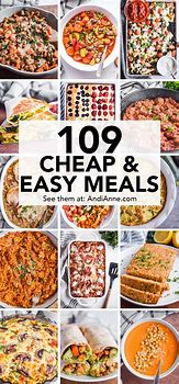 Image result for 10 Easy Cheap Meals