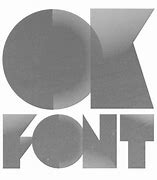 Image result for OK Font