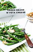 Image result for Green Beans with Feta Cheese