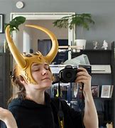 Image result for Lady Loki Helmet