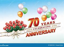 Image result for Flowers for 70th Anniversary