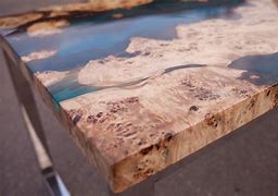 Image result for Epoxy Burl Table