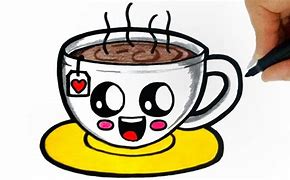 Image result for Tea Cup Drawing Easy