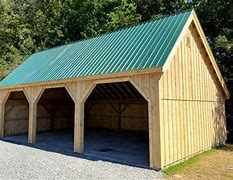 Image result for Pole Barn Equipment Shed 30X20