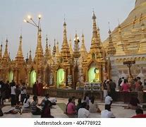 Image result for Shwedagon Pagoda Full Moon