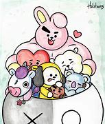 Image result for BT21 Doodle