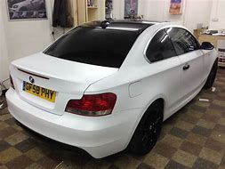 Image result for Wrapped BMW 1 Series Cream