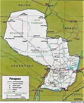 Image result for Mapa Del Paraguay