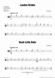 Image result for Viola Music Sheet for Beginners