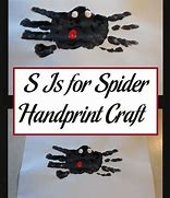 Image result for Spider Handprint Craft